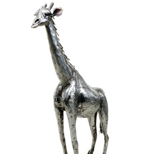 Small Oil Drum Giraffe Sculpture Default Title