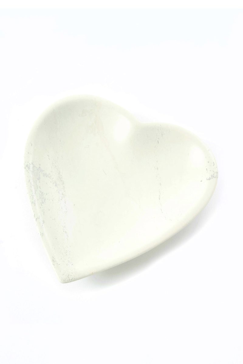 Natural Soapstone Heart Dish Default Title